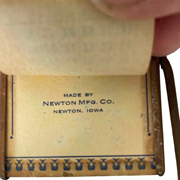 Vintage Advertising Desk Calander & Mirror 1938 - Picture 4 of 14